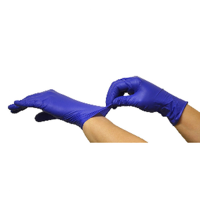 HCS Nitrile Exam Glove - 3.0 mil, Powder Free, Non-Sterile / Large