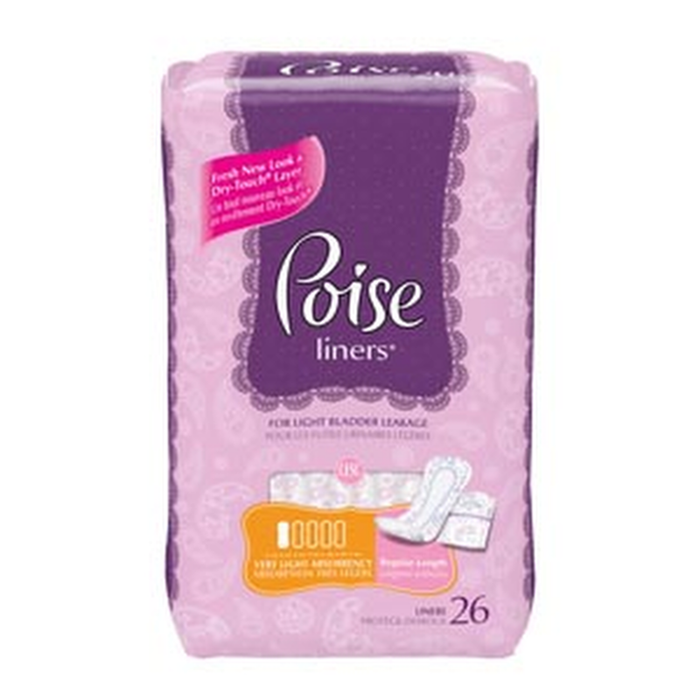 Poise® Fresh Protection™   Bladder Control Pad - Very Light Absorbency / 7.5" Length