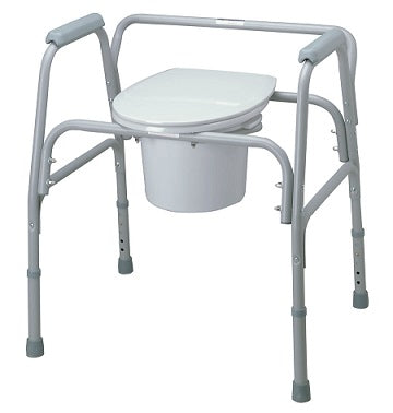 SET SEAT & LID FOR BARIATRIC COMMODE 350LB CAPACITY