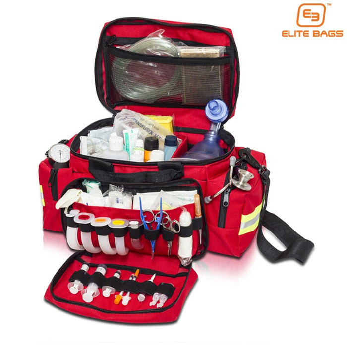 Elite Bags Light Emergency Bag, Emergency Kit, Red