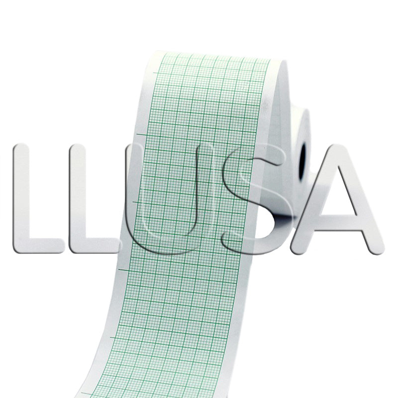 Physio Control LIFEPAK 4/6/7/8/9/10 Premium ECG/EKG Green Grid Chart P ...